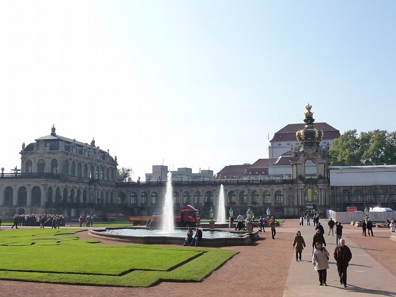 Nádvoří Zwingeru